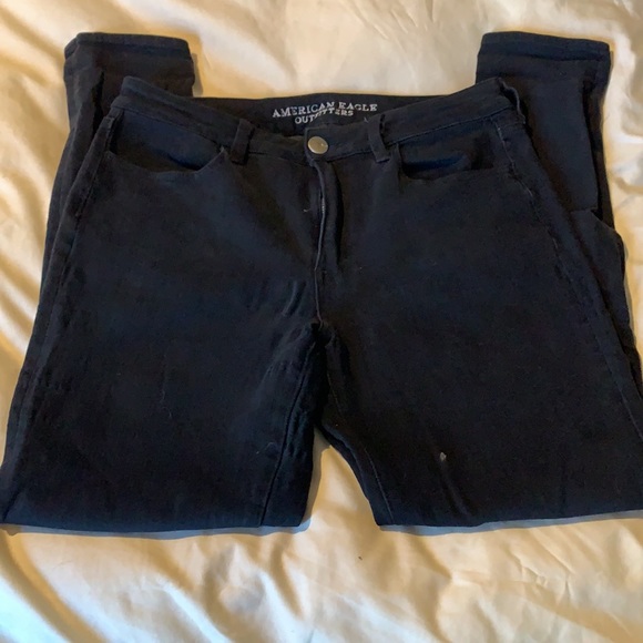 American Eagle Black Jeggings - Picture 2 of 3